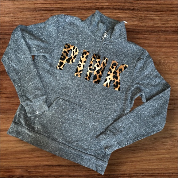 PINK Victoria's Secret Tops - PINK 1/4 Zip Pull Over